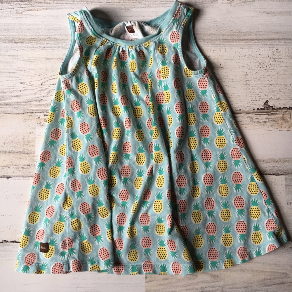 Tea collection loose pineapple Dress 2T